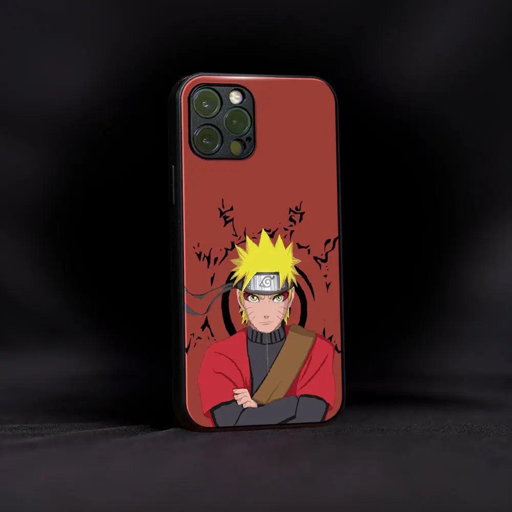 Naruto Uzumaki Anime Glass Case - Luckanime
