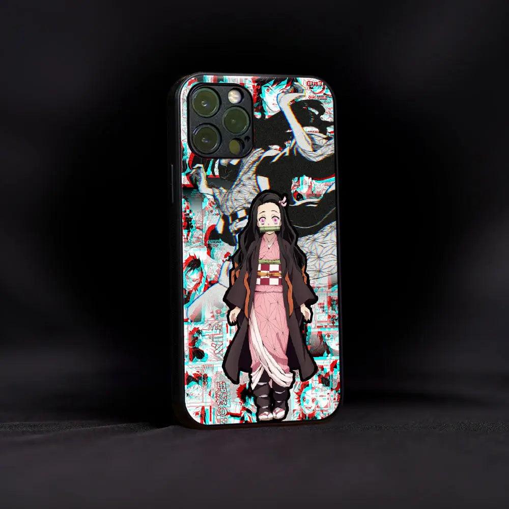 Nezuko Kamado Glass Case - Luckanime