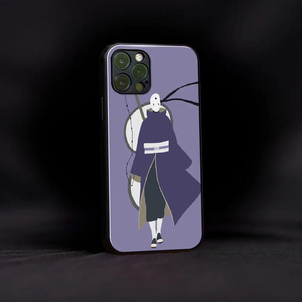 Obito Uchiha Vector Glass Case - Luckanime
