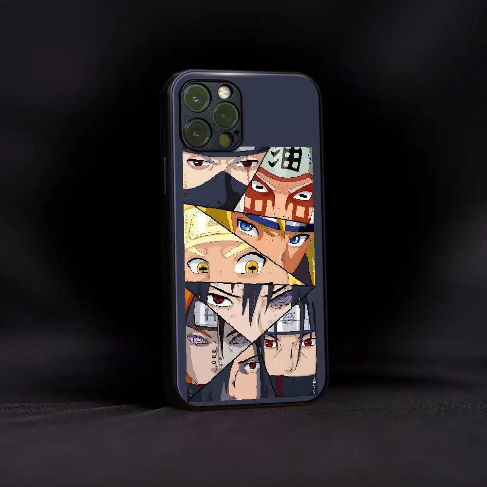 Powerful Eyes of Naruto Glass Case - Luckanime