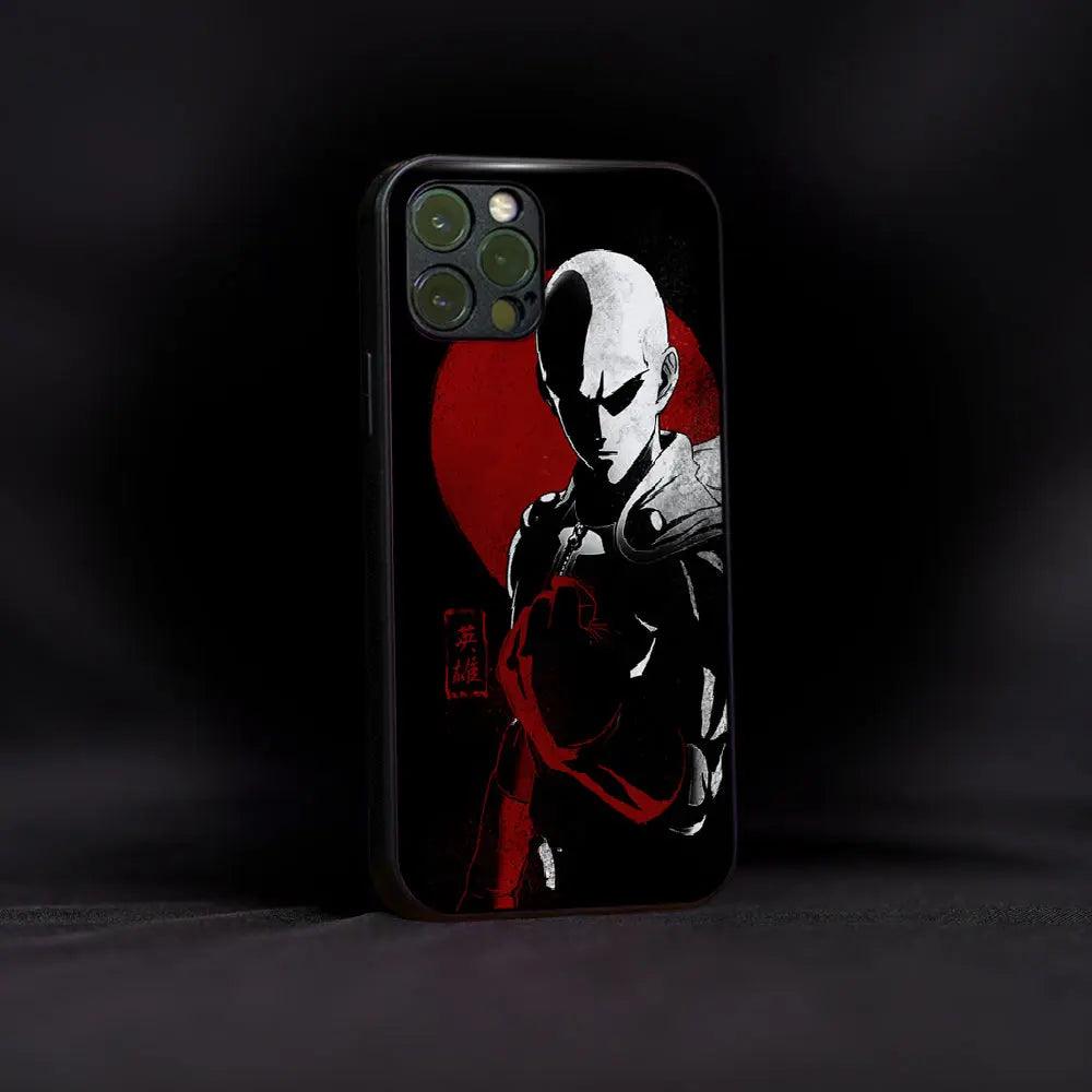 Rage of One Punch Man Glass Case - Luckanime