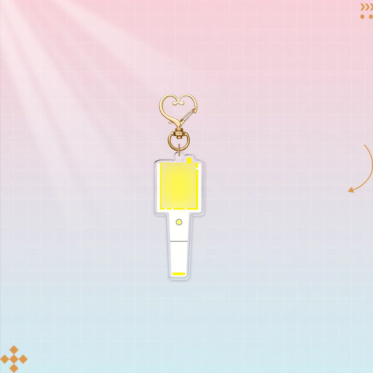 K-pop group support keychains