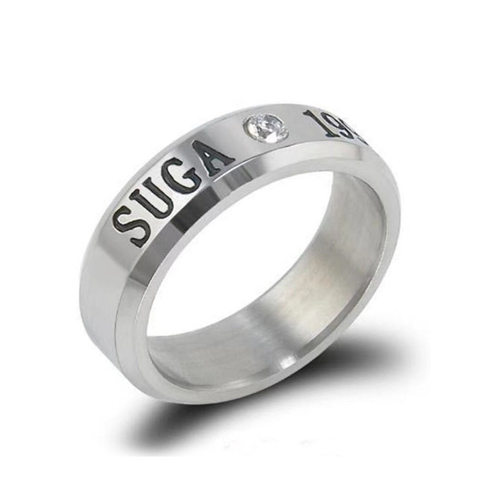 BTS Sterling Silver Ring