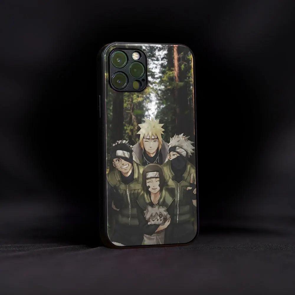 Team Minato Namikaze Glass Case - Luckanime