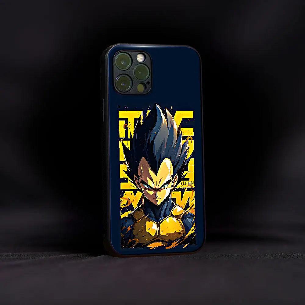 The Vegeta Poster Glass Case - Luckanime