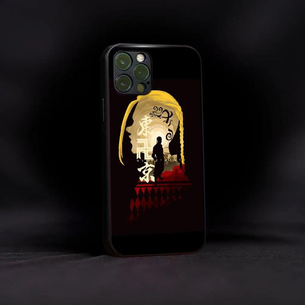 Tokyo Revenger Draken Art Glass Case - Luckanime