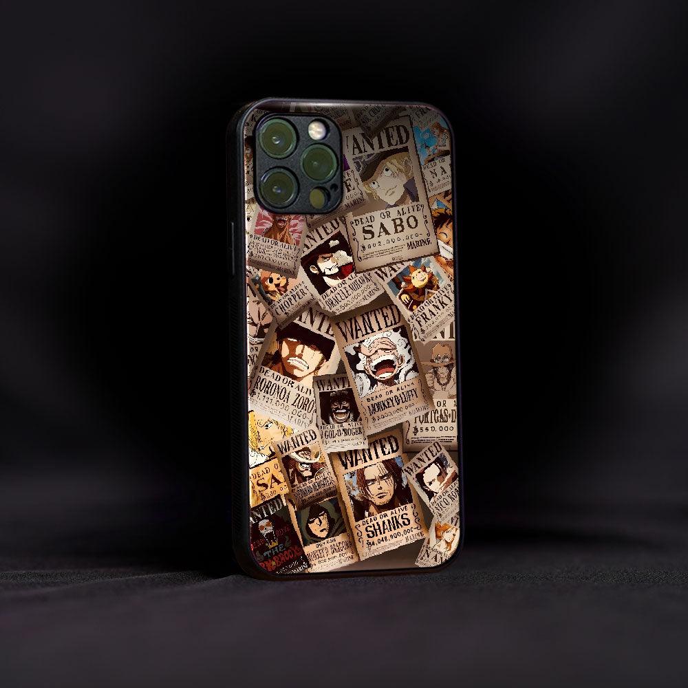 Wanted's of OnePiece Glass Case - Luckanime