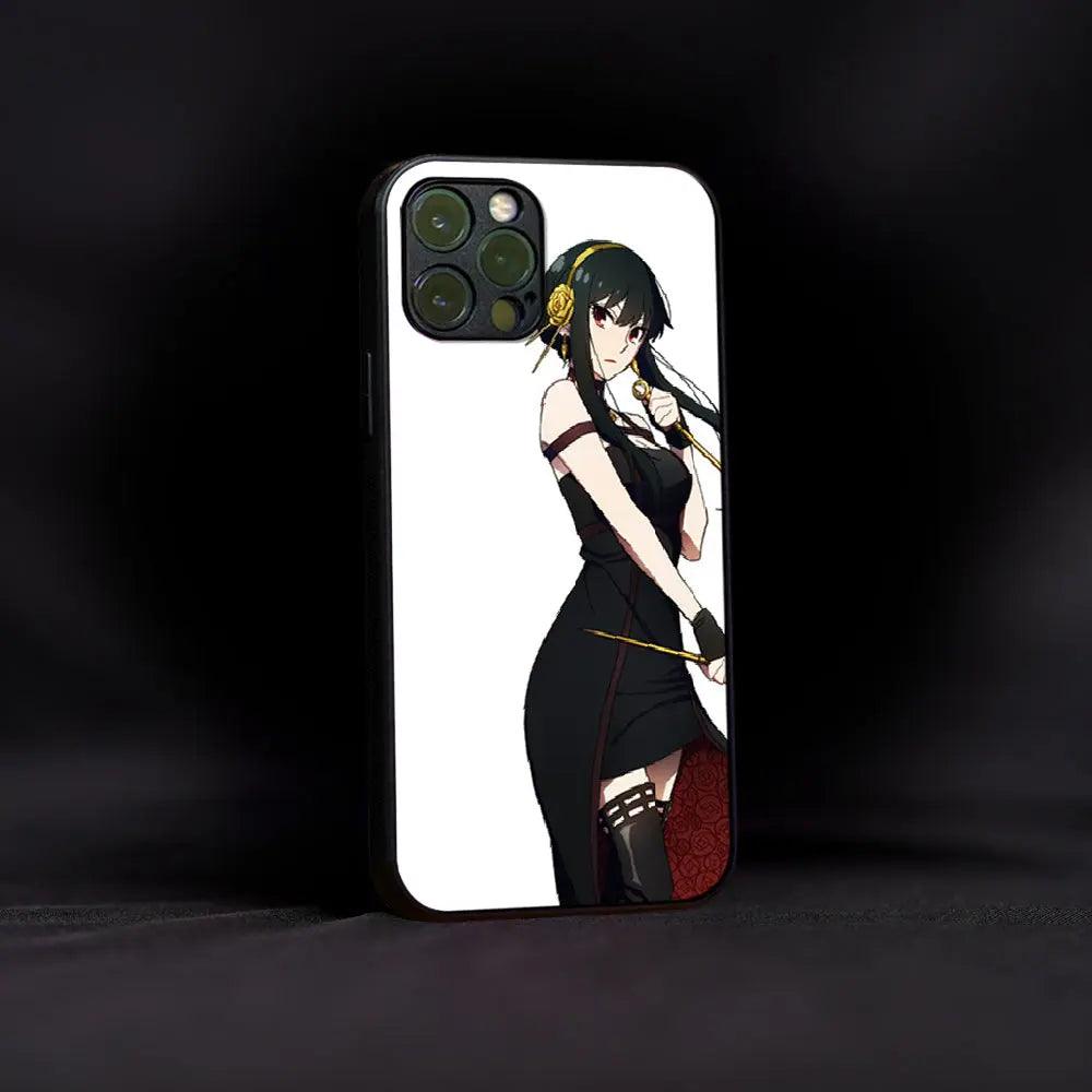 Yor Forger Anime Glass Case - Luckanime