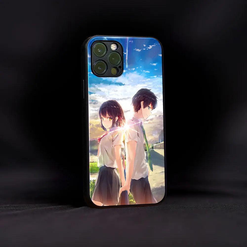 Your Name Couple Glass Case - Luckanime