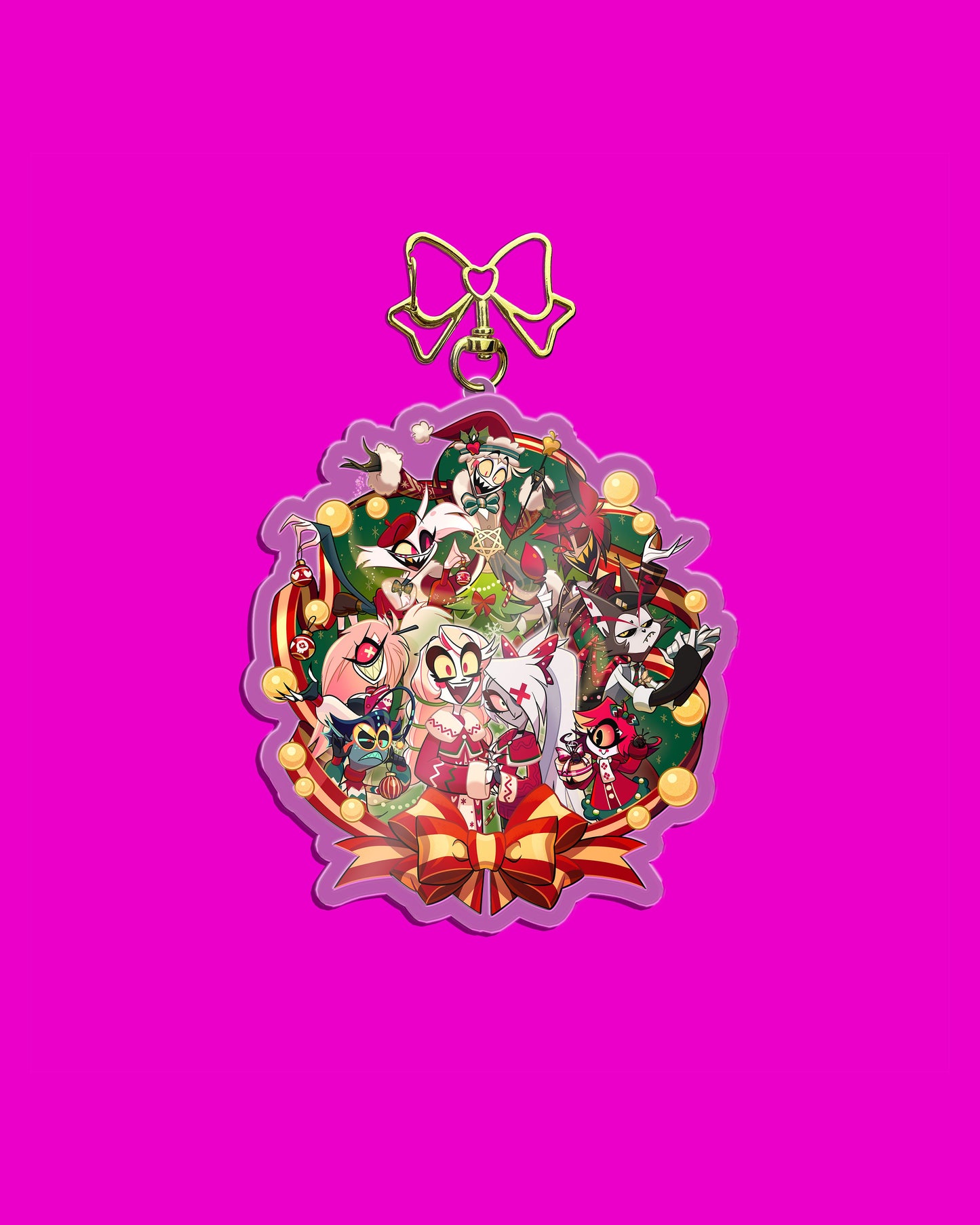 Holiday 2025 Hotel Staff Keychain