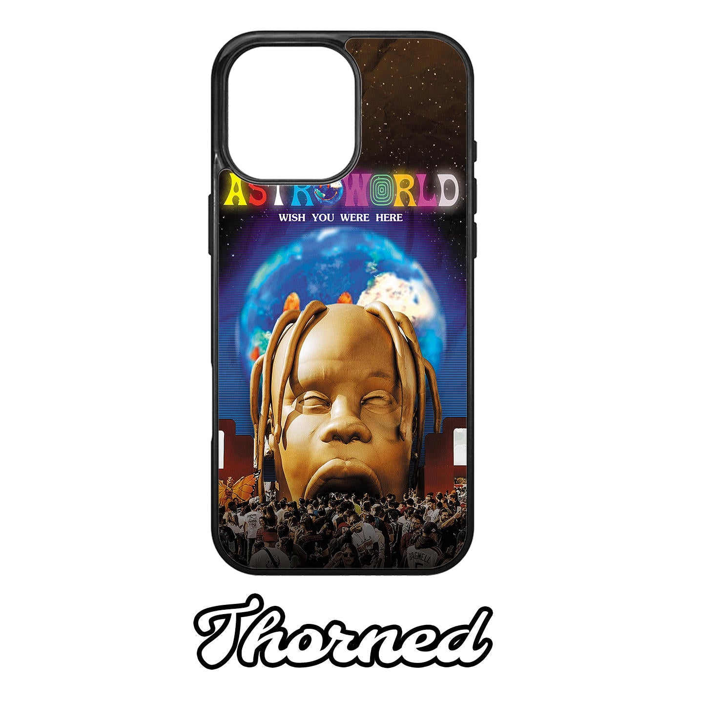 Travis Scott album cover, AstroWorld phone case