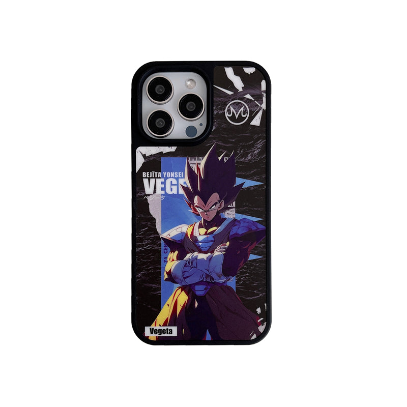 Fashion Anime Dragon Balls Gokus Laser Phone Case