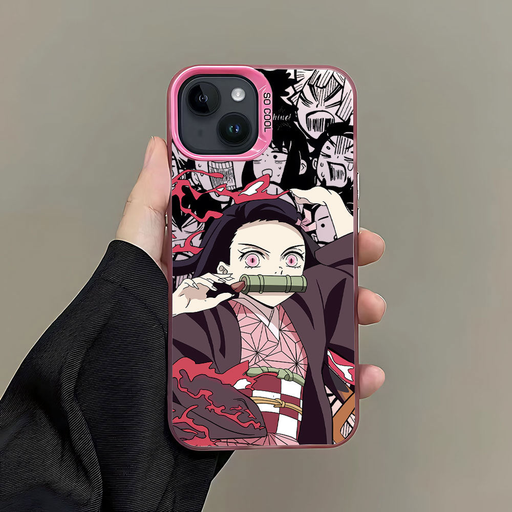 Handgemachte Kimetsu no Yaiba Dämonentöter Handyhülle