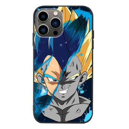 Fashion Anime Dragon Balls Gokus Laser Phone Case