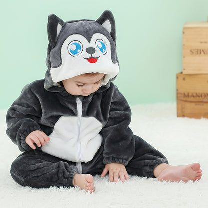 Manica lunga 0-18 mesi Neonato Cartone animato Cosplay Vestiti per bambini