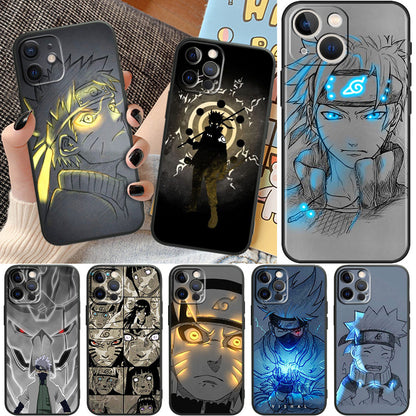 Anime creative hand-painted mobile phone case Naruto