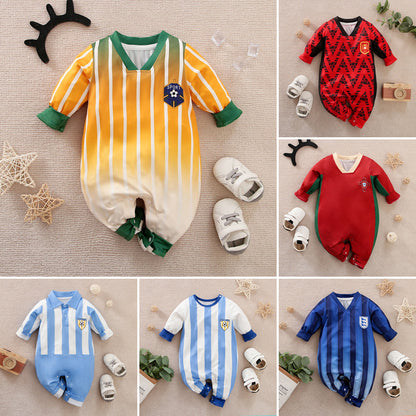 Long Sleeve 0-18 Months Newborn Sport Style Clothing