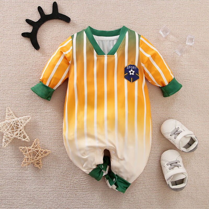 Long Sleeve 0-18 Months Newborn Sport Style Clothing