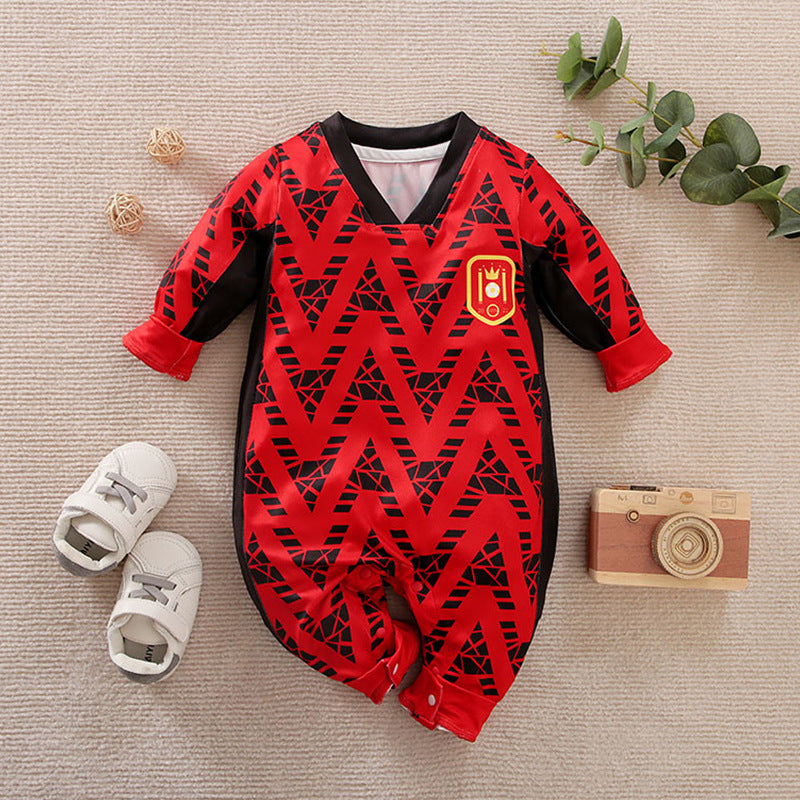 Long Sleeve 0-18 Months Newborn Sport Style Clothing