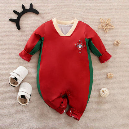 Manica lunga 0-18 mesi Neonato Cartone animato Cosplay Vestiti per bambini