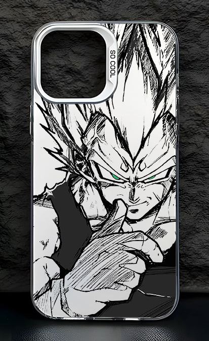 Fashion Anime Dragon Balls Gokus Laser Phone Case