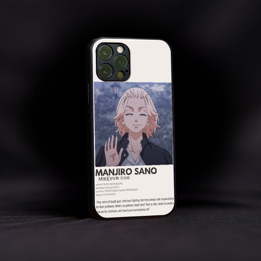 Manjiro Sano Poster Glass Case