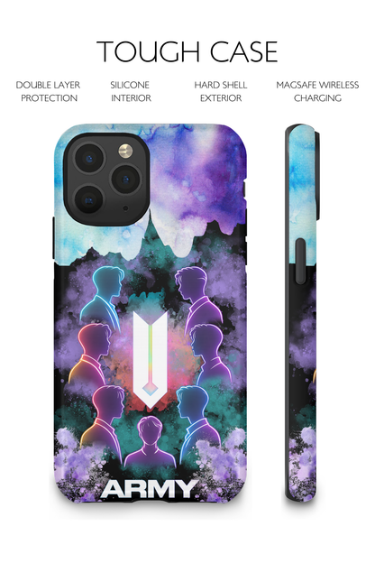 BTS ARMY iPhone & Samsung Phone Case - MagSafe Shockproof Cover