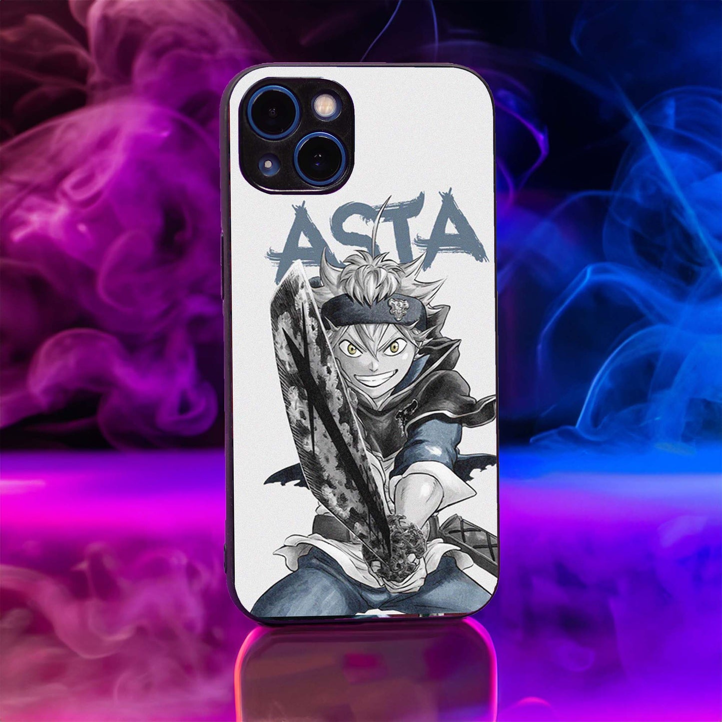 Black Clover Asta Phone Case