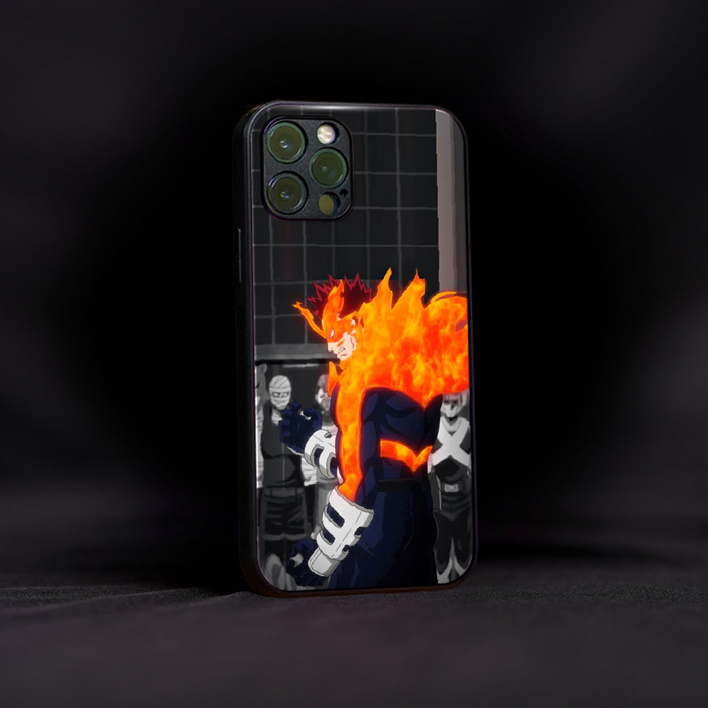 Enji Todoroki Glass Case