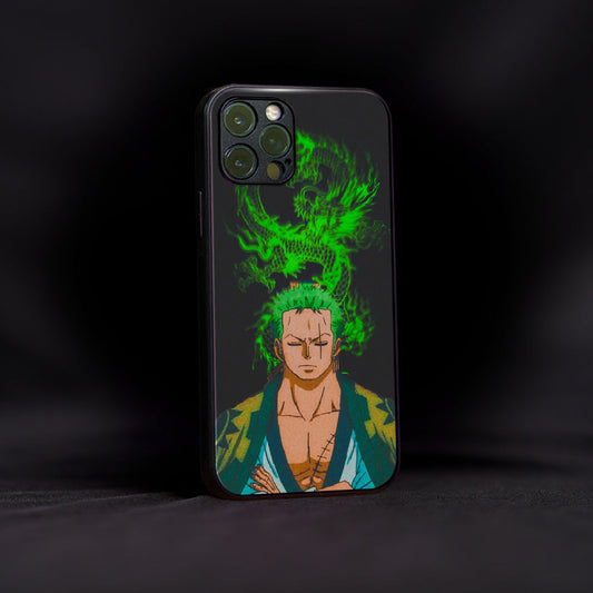 Zoro One Piece Manga Glass Case