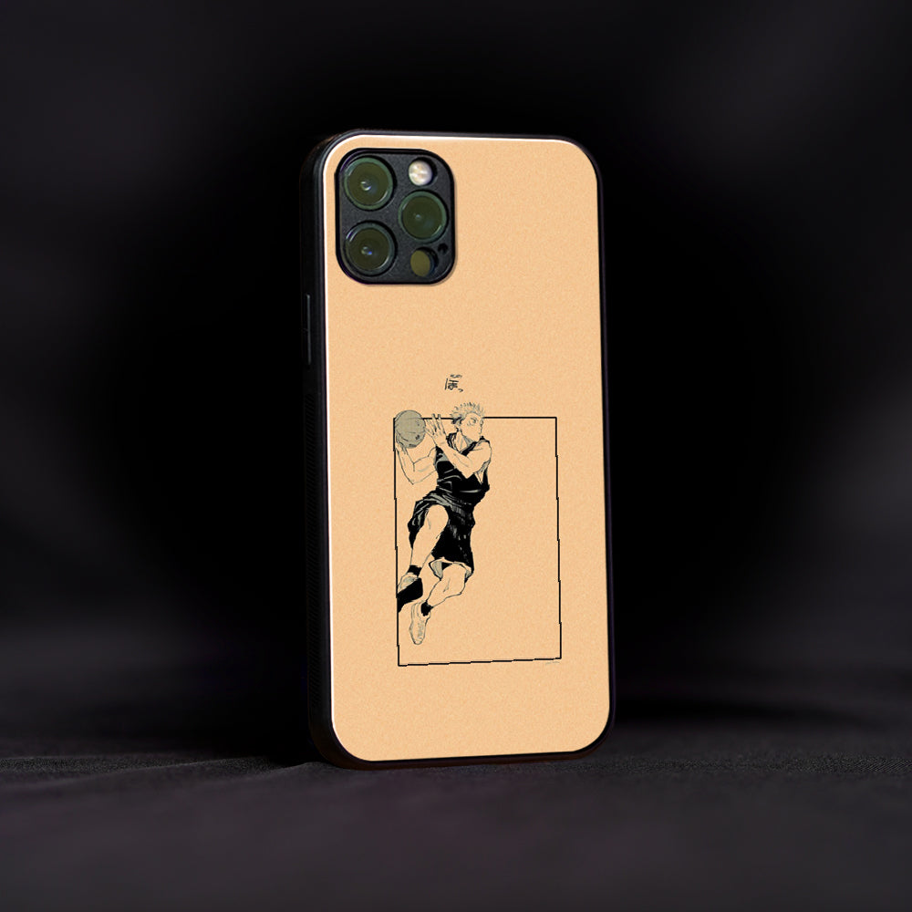 Itadori Yuji Basketball Glass Case