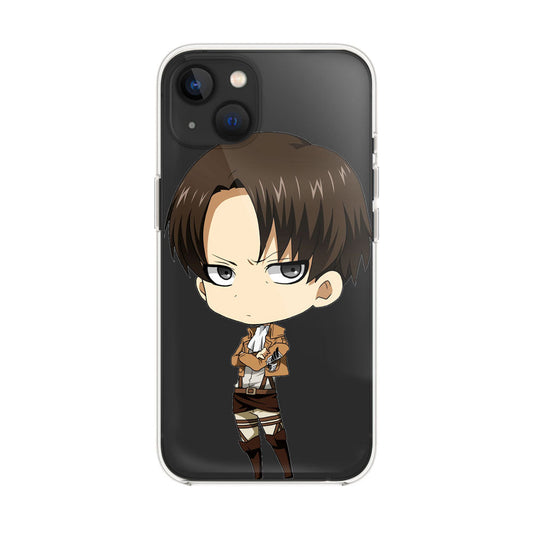 Chibi  Levi Ackerman Silicon Case