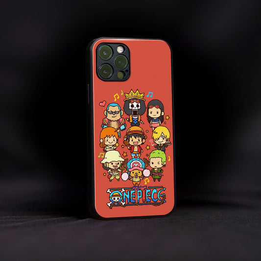 One Piece Chibbi Crew Glass Case