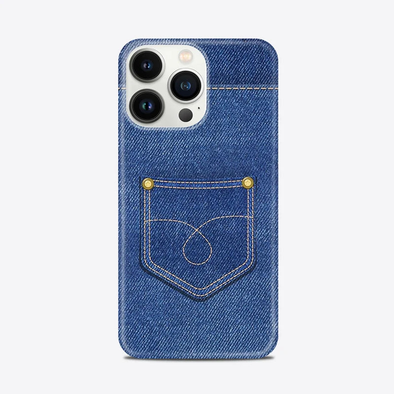 Ins Popular Brand Jeans Tools Phone Case