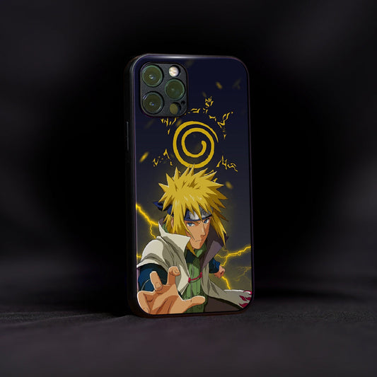 Minato Namikaze Anime Glass Case