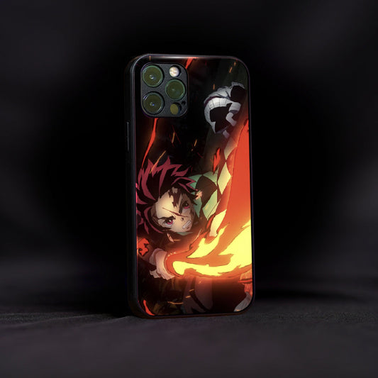 Wrath of Tanjiro Kamado Glass Case