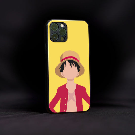 Monkey D Luffy Vector Glass Case