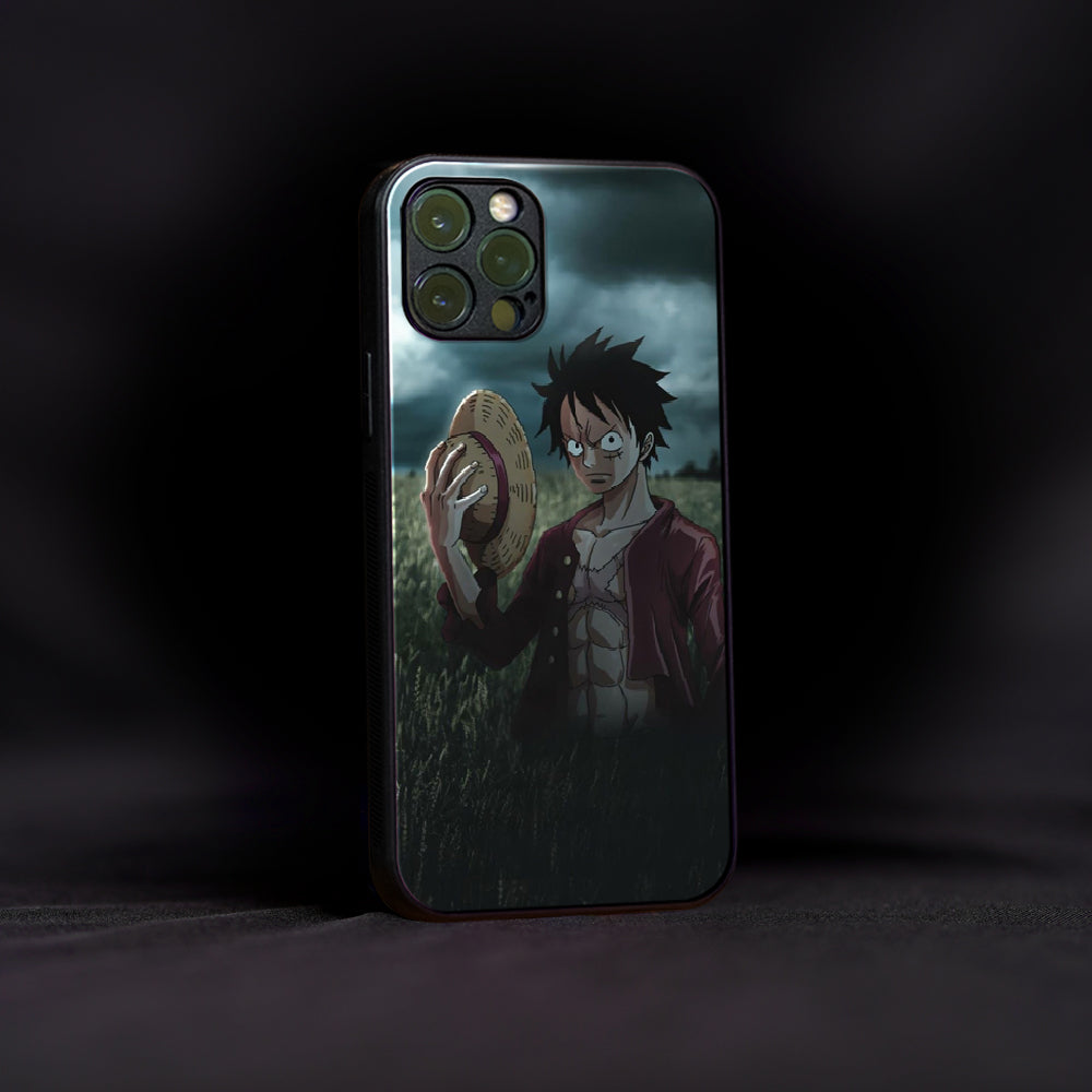 Dark Monkey D Luffy Glass Case