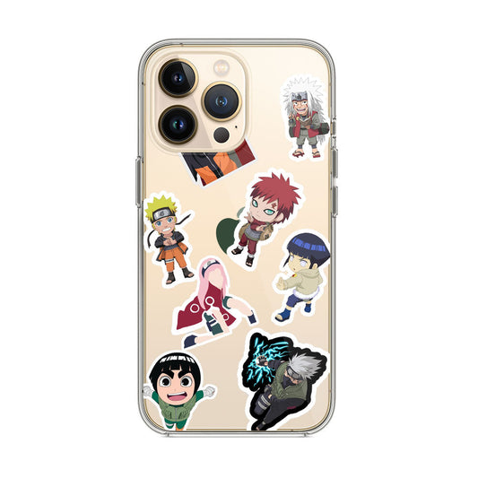 Naruto Sticker Silicon Case