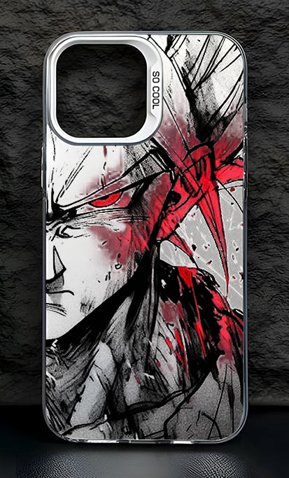 Fashion Anime Dragon Balls Gokus Laser Phone Case