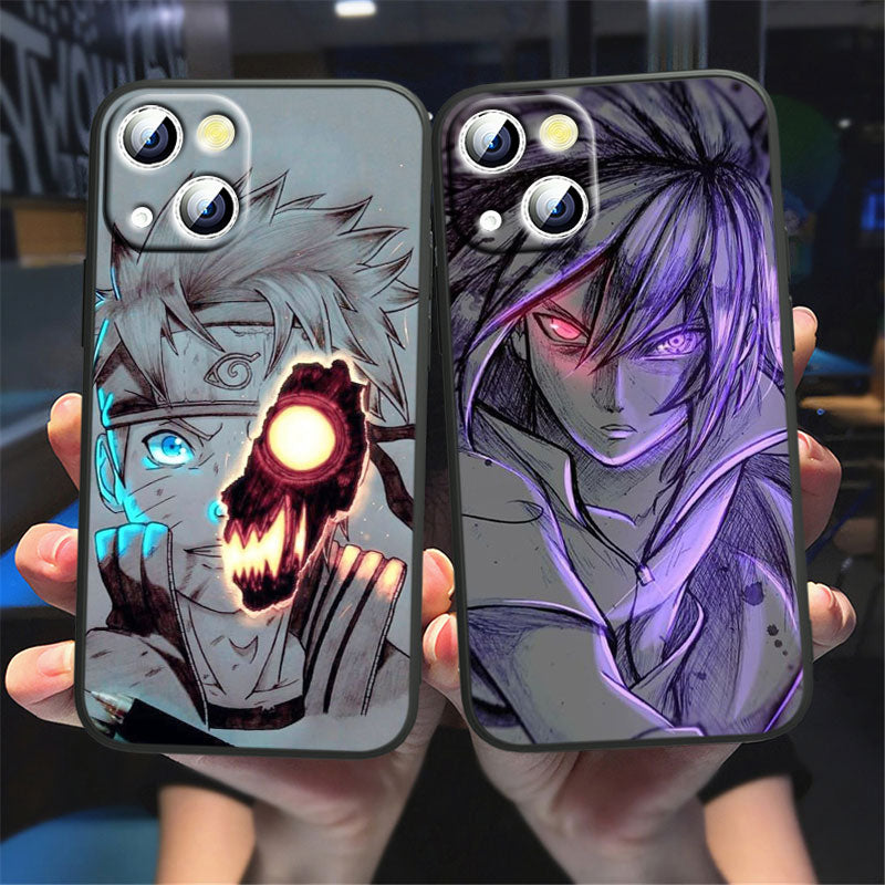 Anime creative hand-painted mobile phone case Naruto