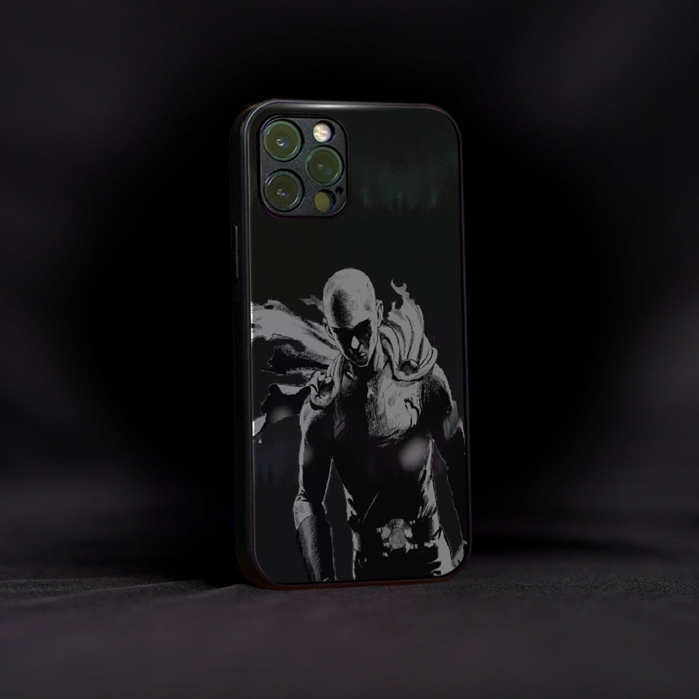 Saitama Black Art Glass Case