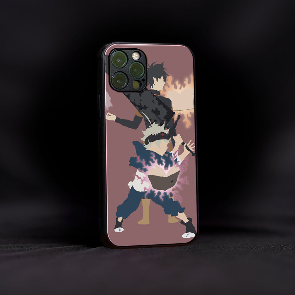 Asta and Yuno Glass Case