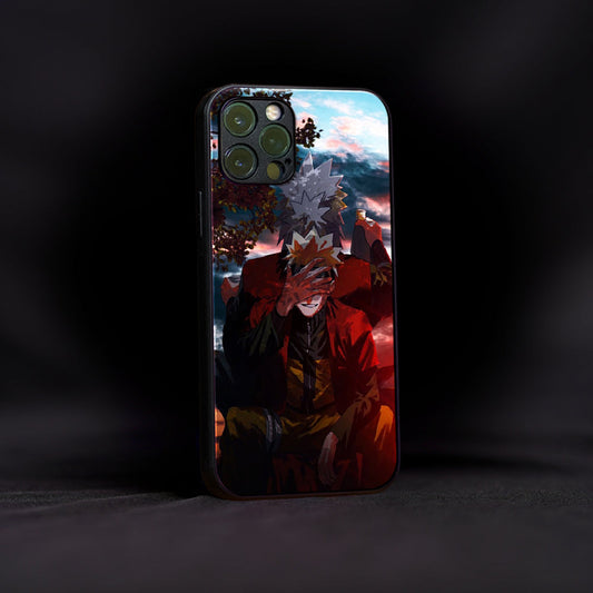 Jiraiya Art Anime Glass Case