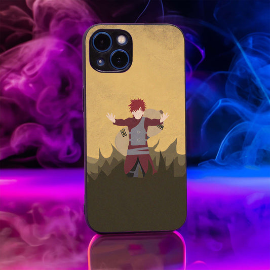 Gaara Art Naruto Anime Case