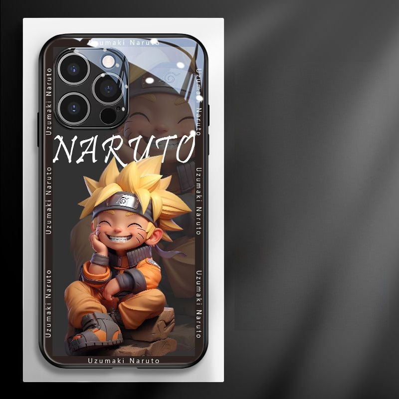 Anime creative hand-painted mobile phone case Naruto