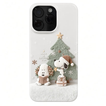 christmas snoopy Phone Case
