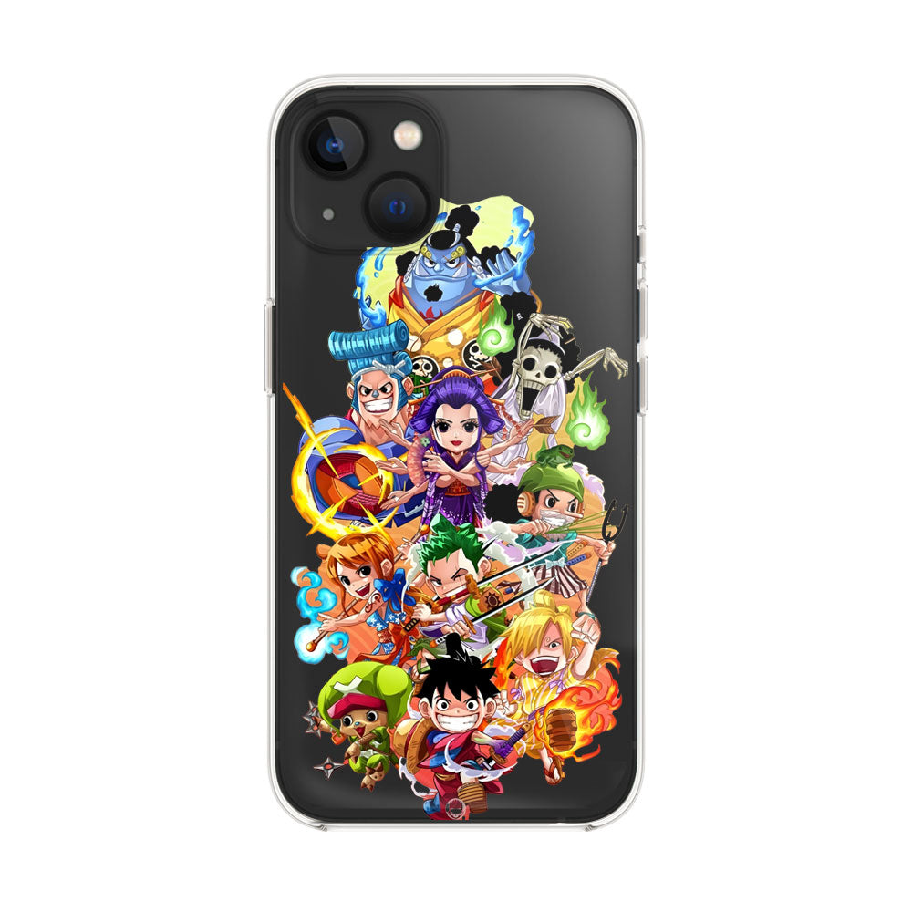 One Piece Chibi Crew Silicon Case