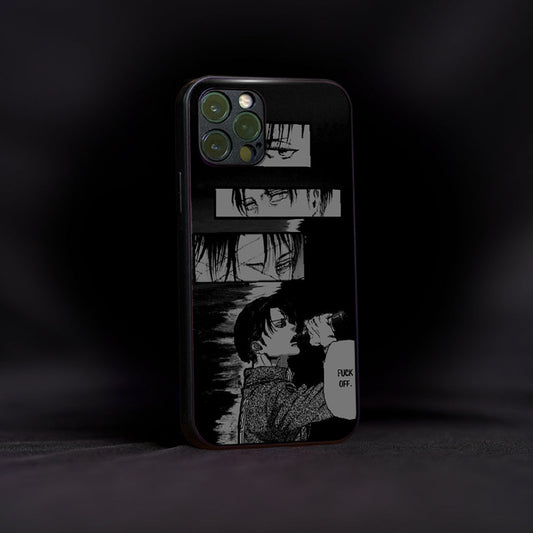 Levi Attack On Titans Glass Case