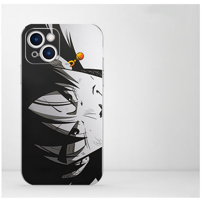 Fashion Anime Dragon Balls Gokus Laser Phone Case